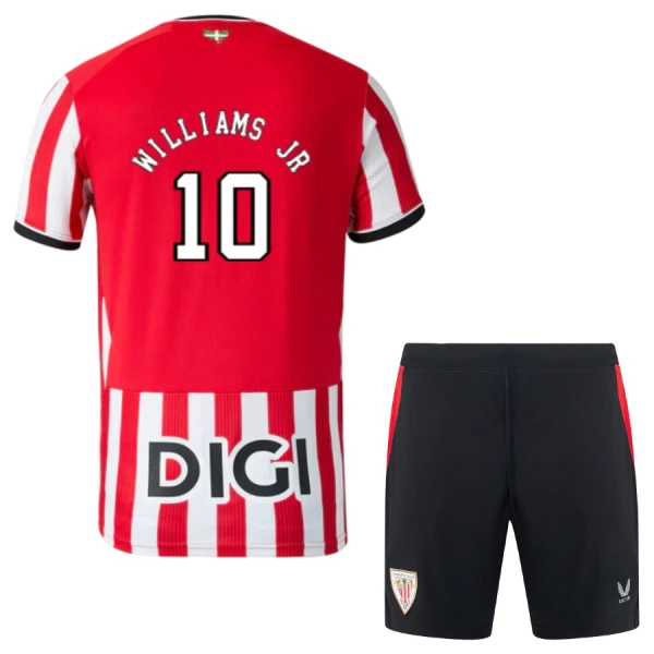 Athletic Bilbao Williams JR 10 Hjemmebanetrøje Barn 26/27