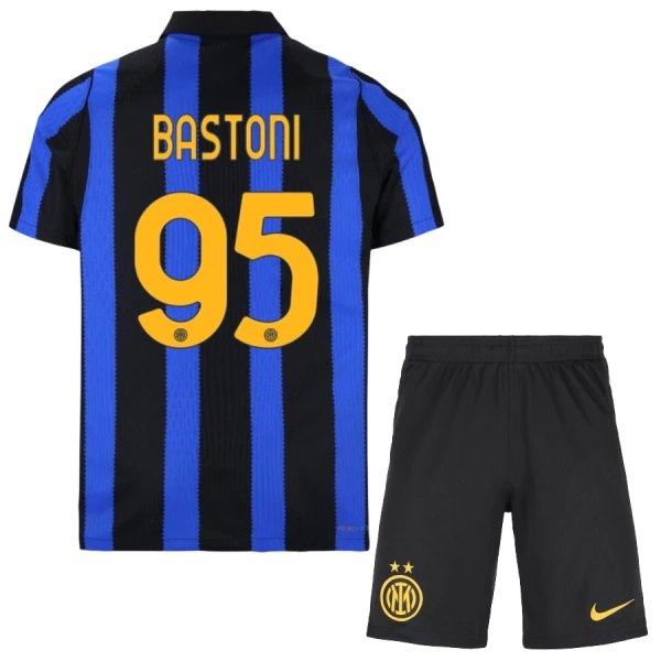 Inter Milan Bastoni 95 Hjemmebanetrøje Barn 26/27 Inter Milan Bastoni 95 Hjemmebanetrøje Barn 26/27