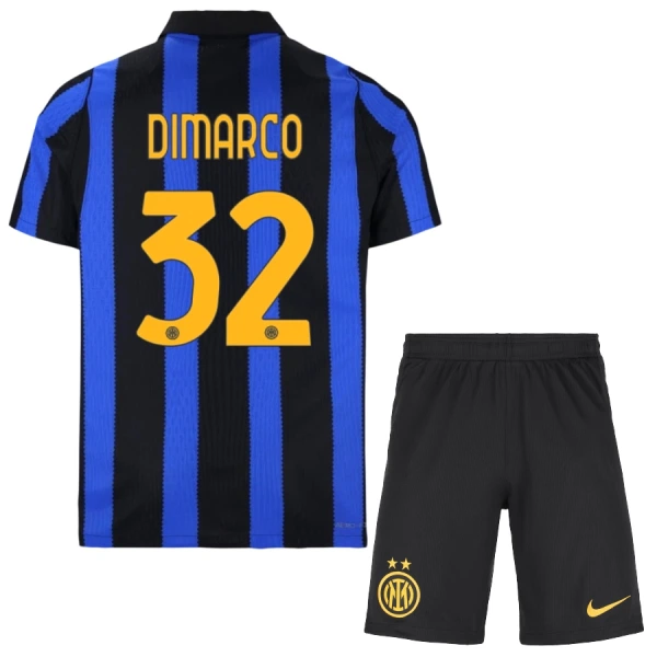 Inter Milan Dimarco 32 Hjemmebanetrøje Barn 26/27 Inter Milan Dimarco 32 Hjemmebanetrøje Barn 26/27