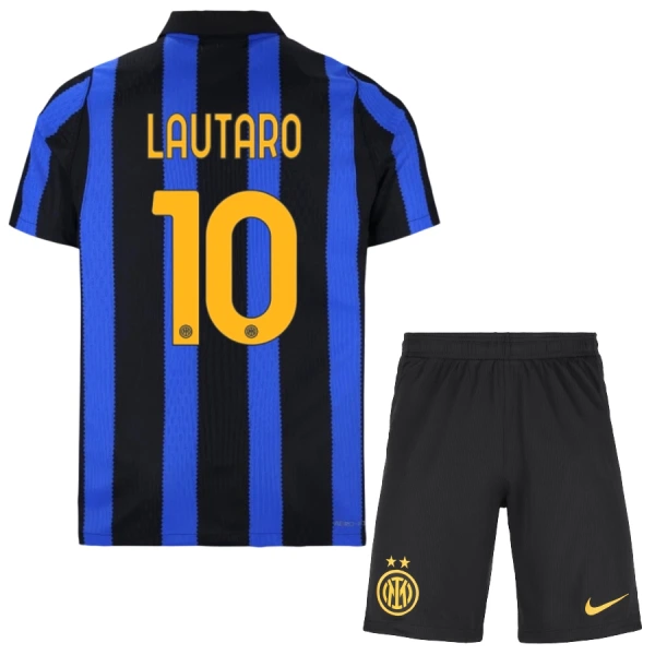 Inter Milan Lautaro Martínez 10 Hjemmebanetrøje Barn 26/27 Inter Milan Lautaro Martínez 10 Hjemmebanetrøje Barn 26/27