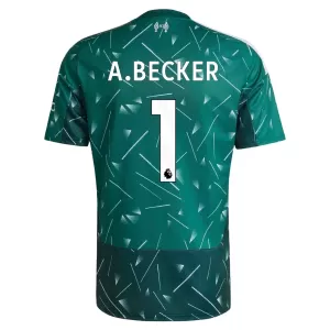 Liverpool Alisson Becker 1 Målmand Hjemmebanetrøje 26/27 Grøn