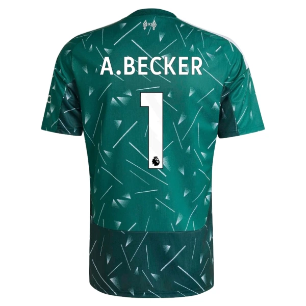 Liverpool Alisson Becker 1 Målmand Hjemmebanetrøje 26/27 Grøn Liverpool Alisson Becker 1 Målmand Hjemmebanetrøje 26/27 Grøn