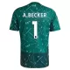 Liverpool Alisson Becker 1 Målmand Hjemmebanetrøje Barn 26/27 Grøn