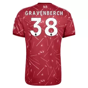 Liverpool Gravenberch 38 Hjemmebanetrøje 26/27