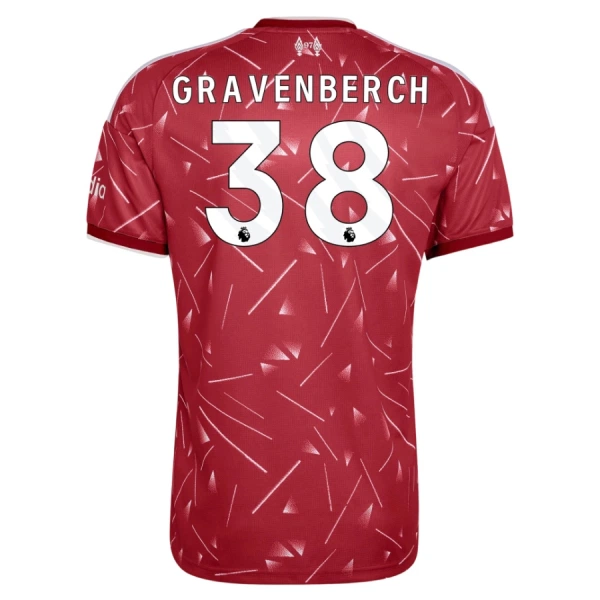 Liverpool Gravenberch 38 Hjemmebanetrøje 26/27 Liverpool Gravenberch 38 Hjemmebanetrøje 26/27