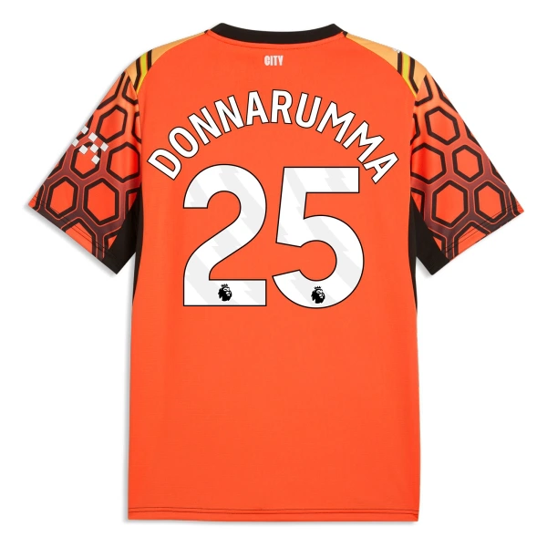 Manchester City Gianluigi Donnarumma 25 Målmand 3. trøje 26/27 Orange Manchester City Gianluigi Donnarumma 25 Målmand 3. trøje 26/27 Orange