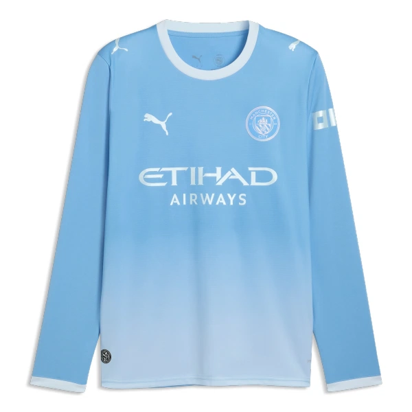 Manchester City Hjemmebanetrøje 26/27 Langærmet Manchester City Hjemmebanetrøje 26/27 Langærmet