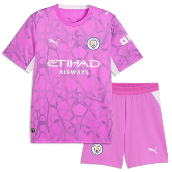 Manchester City Målmand Udebanetrøje Barn 26/27 Lyserød Manchester City Målmand Udebanetrøje Barn 26/27 Lyserød
