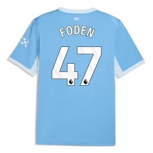 Manchester City Phil Foden 47 Hjemmebanetrøje 26/27