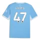 Manchester City Phil Foden 47 Hjemmebanetrøje 26/27 Manchester City Phil Foden 47 Hjemmebanetrøje 26/27