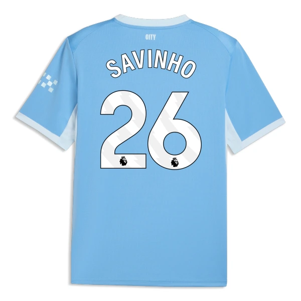 Manchester City Savinho 26 Hjemmebanetrøje 26/27 Manchester City Savinho 26 Hjemmebanetrøje 26/27