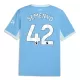 Manchester City Semenyo 42 Hjemmebanetrøje 26/27 Manchester City Semenyo 42 Hjemmebanetrøje 26/27