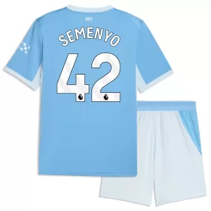 Manchester City Semenyo 42 Hjemmebanetrøje Barn 26/27