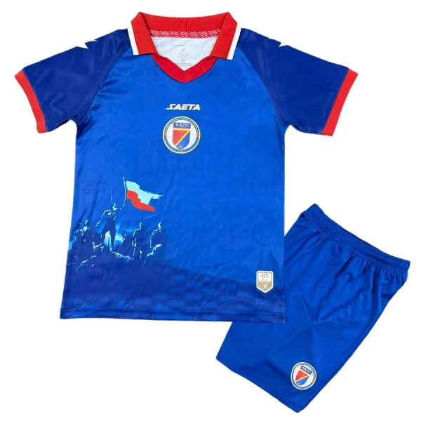 Haiti Hjemmebanetrøje Barn VM 2026 Haiti Hjemmebanetrøje Barn VM 2026