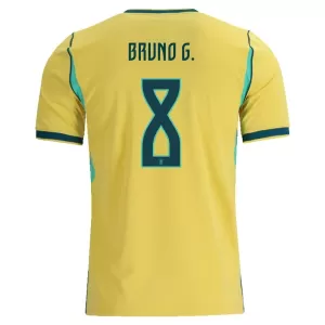 Brasilien Bruno Guimaraes 8 Hjemmebanetrøje VM 2026