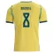 Brasilien Bruno Guimaraes 8 Hjemmebanetrøje VM 2026
