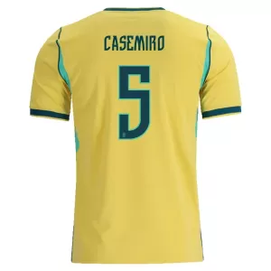 Brasilien Casemiro 5 Hjemmebanetrøje VM 2026