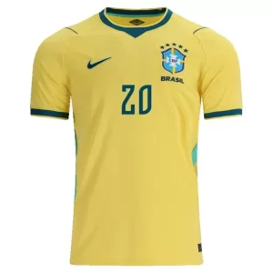 Brasilien Estevao 20 Hjemmebanetrøje VM 2026
