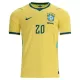 Brasilien Estevao 20 Hjemmebanetrøje VM 2026