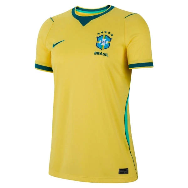 Brasilien Hjemmebanetrøje Kvinde VM 2026 Brasilien Hjemmebanetrøje Kvinde VM 2026