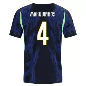 Brasilien Marquinhos 4 Udebanetrøje VM 2026