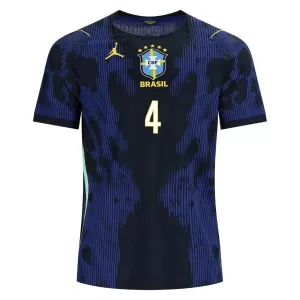 Brasilien Marquinhos 4 Udebanetrøje VM 2026