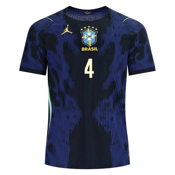 Brasilien Marquinhos 4 Udebanetrøje VM 2026