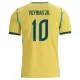 Brasilien Neymar JR 10 Hjemmebanetrøje Barn VM 2026