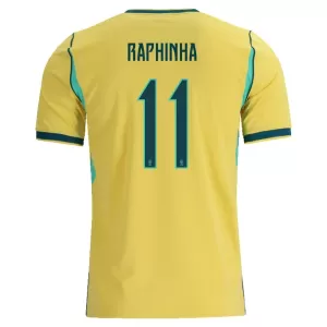 Brasilien Raphinha 11 Hjemmebanetrøje VM 2026
