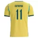 Brasilien Raphinha 11 Hjemmebanetrøje VM 2026