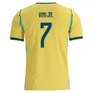 Brasilien Vinicius Junior 7 Hjemmebanetrøje VM 2026