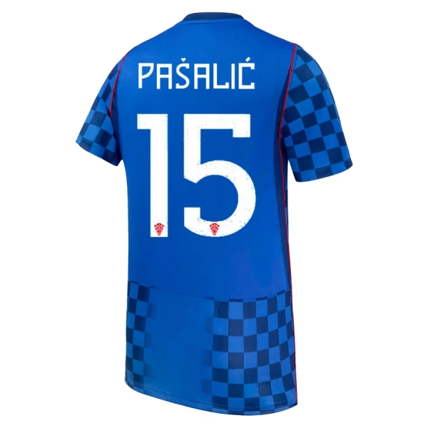 Kroatien Pasalic 15 Udebanetrøje VM 2026