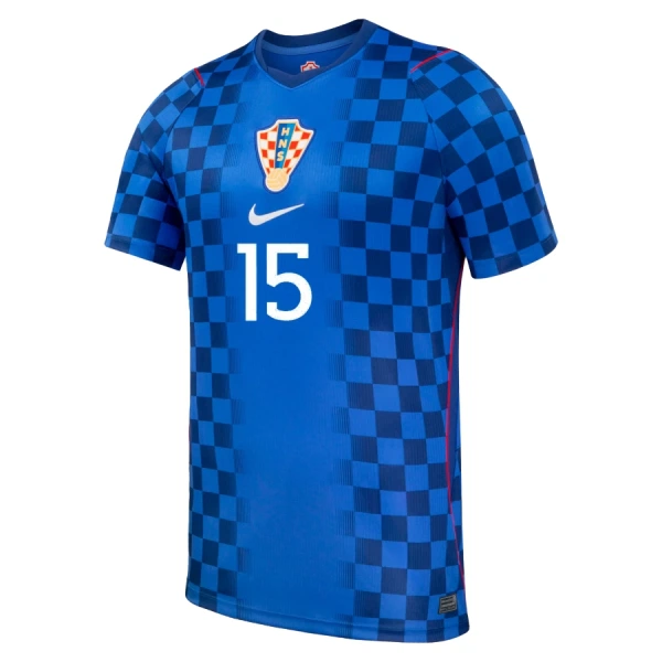 Kroatien Pasalic 15 Udebanetrøje VM 2026