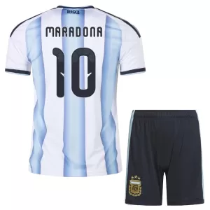 Argentina Maradona 10 Hjemmebanetrøje Barn VM 2026