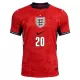 England Palmer 20 Udebanetrøje VM 2026