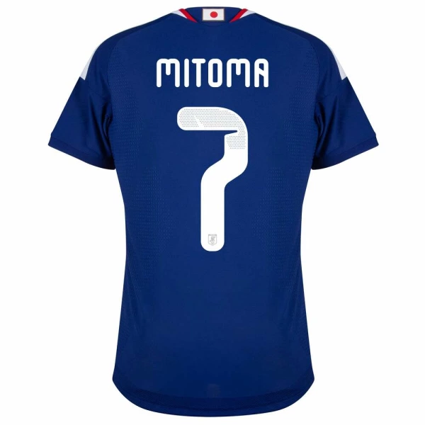 Japan Mitoma 7 Hjemmebanetrøje VM 2026 Japan Mitoma 7 Hjemmebanetrøje VM 2026