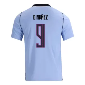 Uruguay Darwin Núñez Nunez 9 Hjemmebanetrøje VM 2026