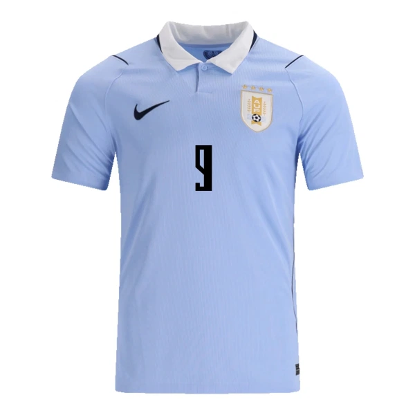 Uruguay Darwin Núñez Nunez 9 Hjemmebanetrøje VM 2026