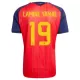 Spanien 2 Stars Lamine Yamal 19 Hjemmebanetrøje Barn VM 2026