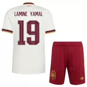 Spanien 2 Stars Lamine Yamal 19 Udebanetrøje Barn VM 2026