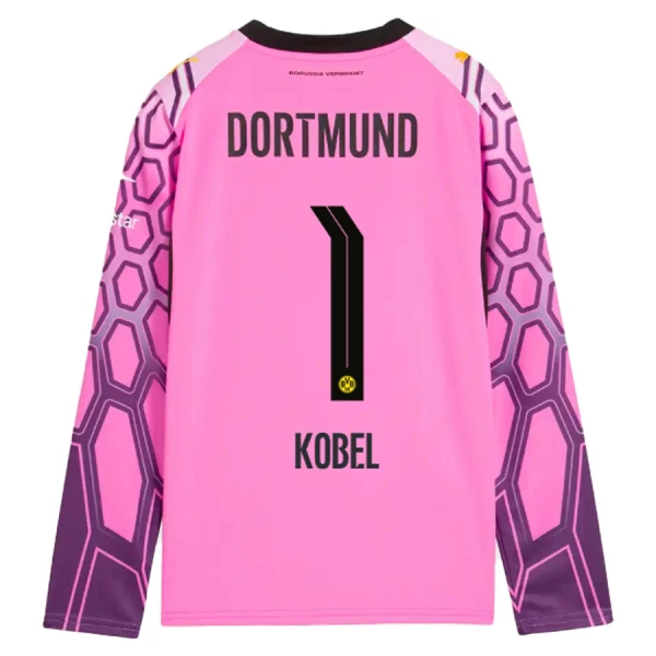 Borussia Dortmund Kobel 1 Målmand Udebanetrøje 26/27 Langærmet Lyserød Borussia Dortmund Kobel 1 Målmand Udebanetrøje 26/27 Langærmet Lyserød