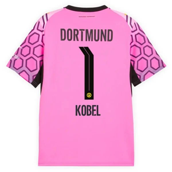 Borussia Dortmund Kobel 1 Målmand Udebanetrøje 26/27 Lyserød Borussia Dortmund Kobel 1 Målmand Udebanetrøje 26/27 Lyserød