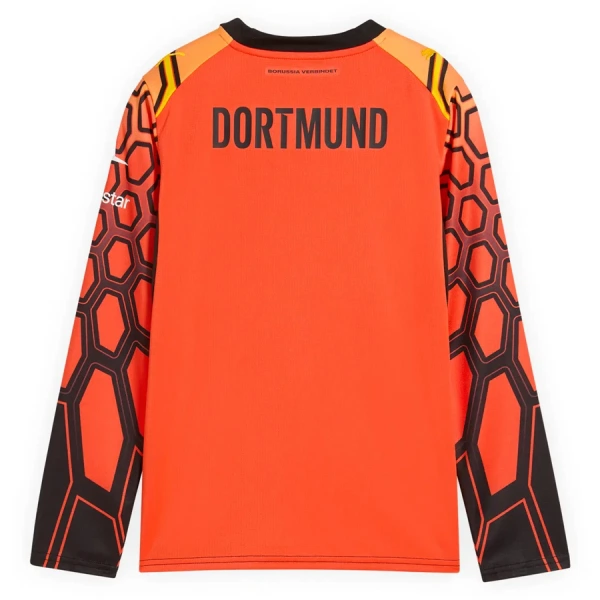 Borussia Dortmund Målmand Hjemmebanetrøje Barn 26/27 Langærmet Orange
