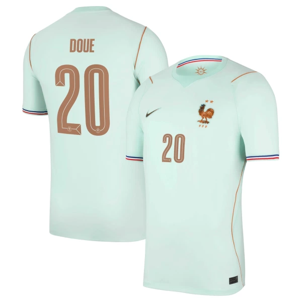 Frankrig Desire Doue 20 Udebanetrøje VM 2026 Frankrig Desire Doue 20 Udebanetrøje VM 2026