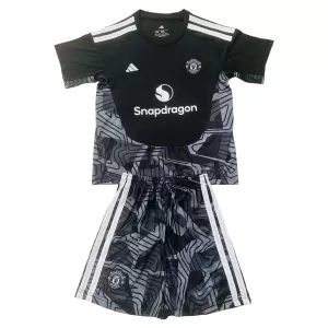 Manchester United Målmand Trøje Barn 26/27 Sort