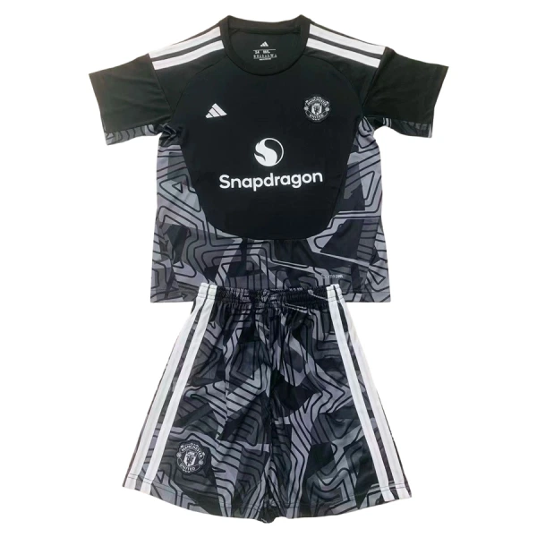 Manchester United Målmand Trøje Barn 26/27 Sort Manchester United Målmand Trøje Barn 26/27 Sort