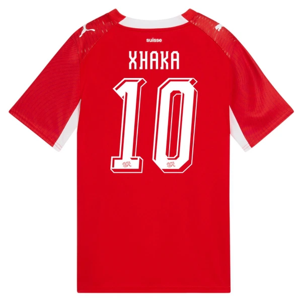 Schweiz Granit Xhaka 10 Hjemmebanetrøje VM 2026