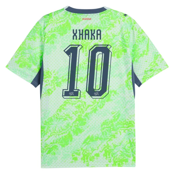 Schweiz Granit Xhaka 10 Udebanetrøje VM 2026 Schweiz Granit Xhaka 10 Udebanetrøje VM 2026