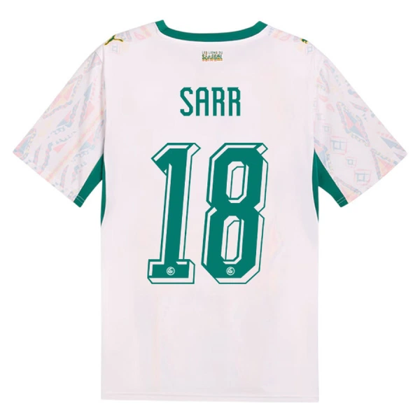 Senegal Sarr 18 Hjemmebanetrøje VM 2026