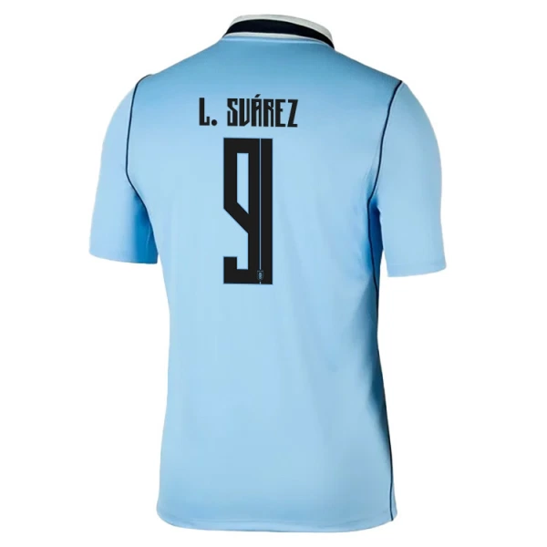 Uruguay Luis Suárez 9 Hjemmebanetrøje VM 2026 Uruguay Luis Suárez 9 Hjemmebanetrøje VM 2026